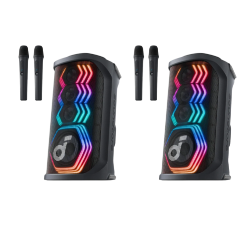 Rave 3S | KI Karaoke Party-Lautsprecher mit 200W Sound Bundle Rave 3S | KI Karaoke Party-Lautsprecher mit 200W Sound Bundle