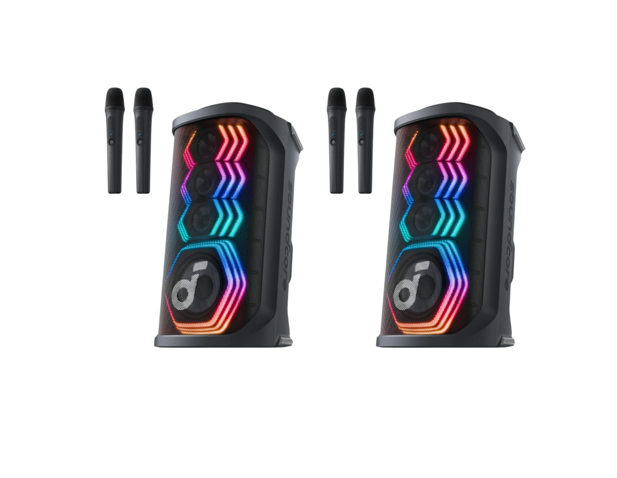 Rave 3S | KI Karaoke Party-Lautsprecher mit 200W Sound Bundle Rave 3S | KI Karaoke Party-Lautsprecher mit 200W Sound Bundle