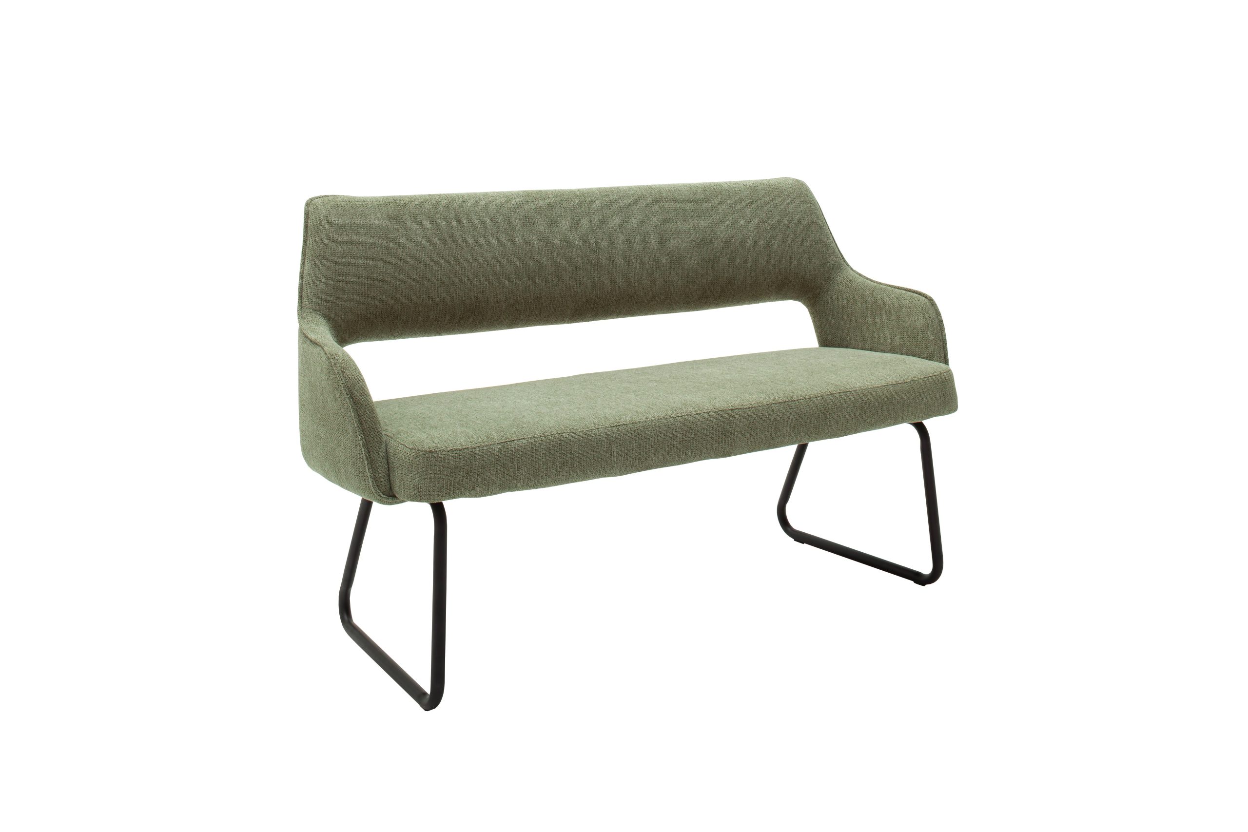 BANGOR Bank mit Armlehnen - Olive