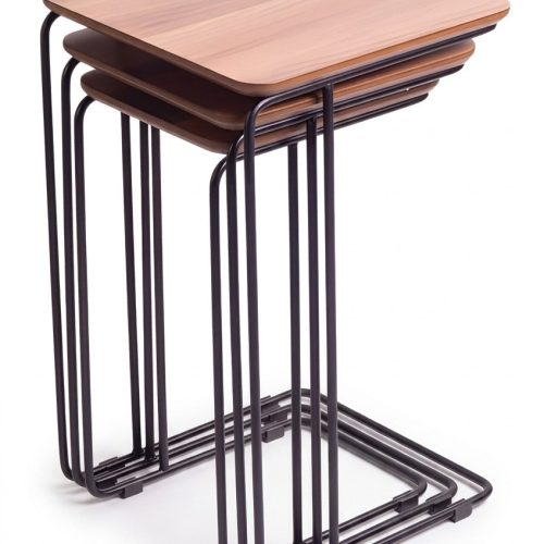 Beistelltisch Holz Beige Modern Elegant Beistelltisch Holz Beige Modern Elegant