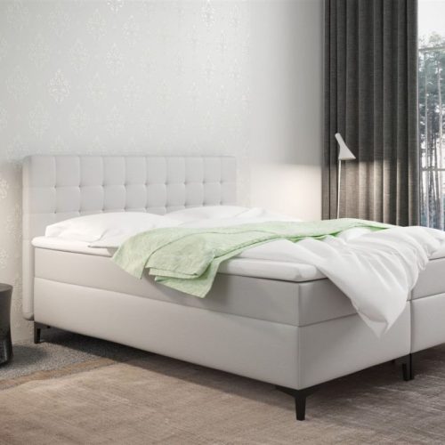 Boxspringbett Schlafzimmerbett AKRON 140x200cm inkl.Bettkasten