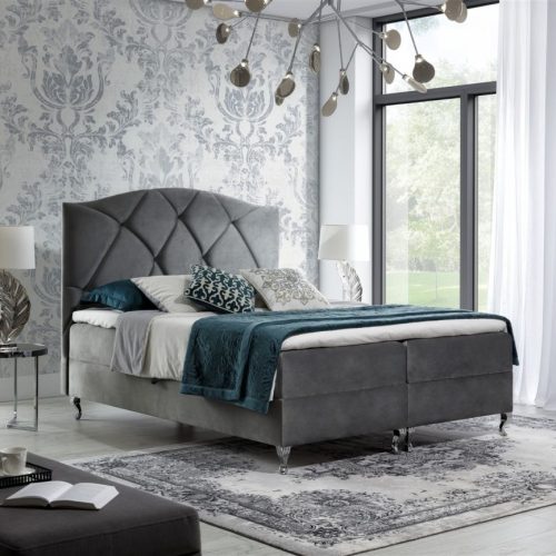 Boxspringbett Schlafzimmerbett DURMUS 120x200cm in div. Farbvarianten