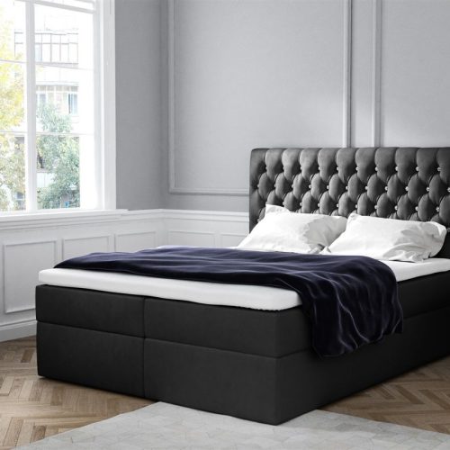 Boxspringbett Schlafzimmerbett KOBE 120x200cm inkl.Bettkasten Boxspringbett Schlafzimmerbett KOBE 120x200cm inkl.Bettkasten