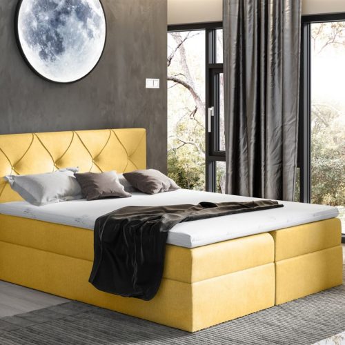 Boxspringbett Schlafzimmerbett LEWIS 120x200cm in div. Farbvarianten