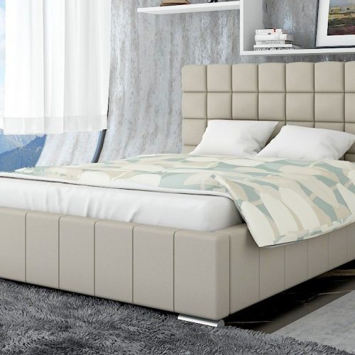 Polsterbett Bett Doppelbett MATTEO 200x200cm inkl.Bettkasten