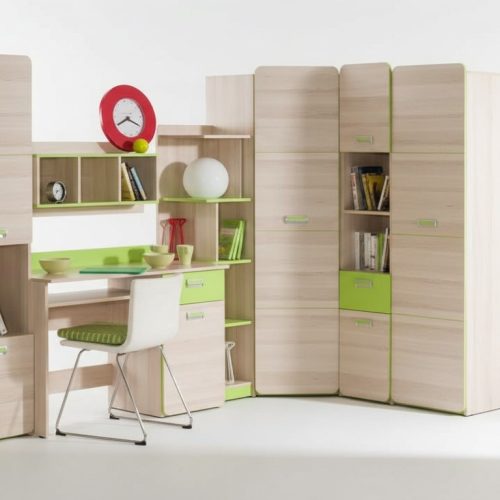 Bett + Matratze Kinder Jugend Zimmer Betten Holz Schlafzimmer Wohnen