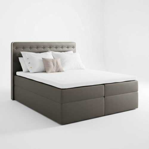 Bett mit Bettkasten Boxspringbett Zeitgenössisch Doppel Hotel 160cm Schlafzimmer