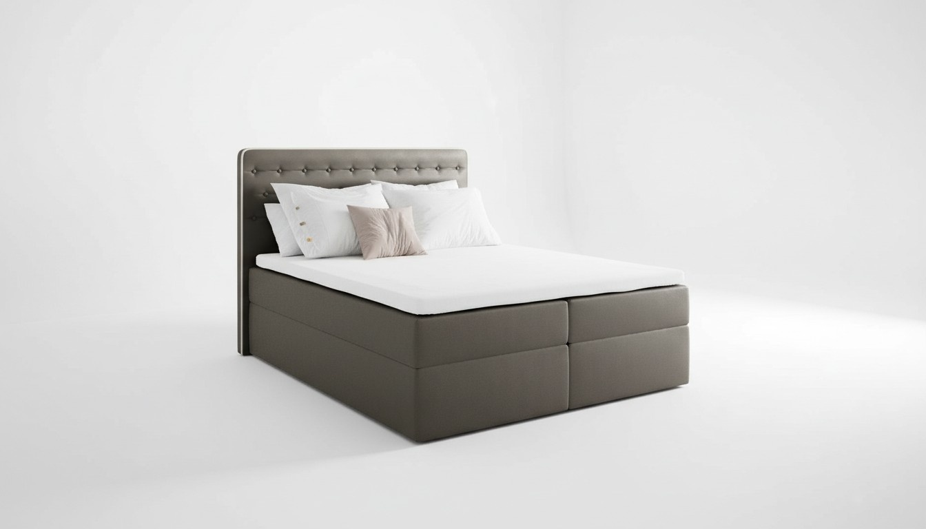 Bett mit Bettkasten Boxspringbett Zeitgenössisch Doppel Hotel 160cm Schlafzimmer Bett mit Bettkasten Boxspringbett Zeitgenössisch Doppel Hotel 160cm Schlafzimmer