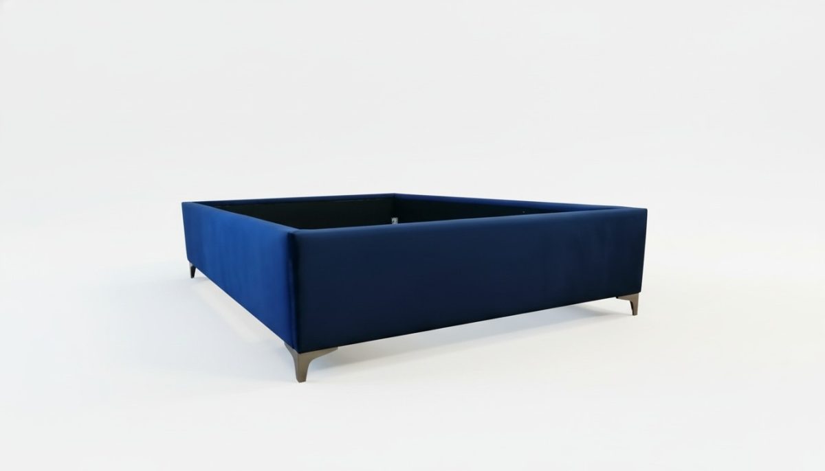 Bettgestell Hotel Bett Luxus Schlafzimmer Polster Betten Samt 180x200cm Liege