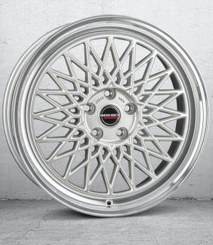 Borbet B silver rim polished Felge 7×17 Zoll 4×108 Lochkreis