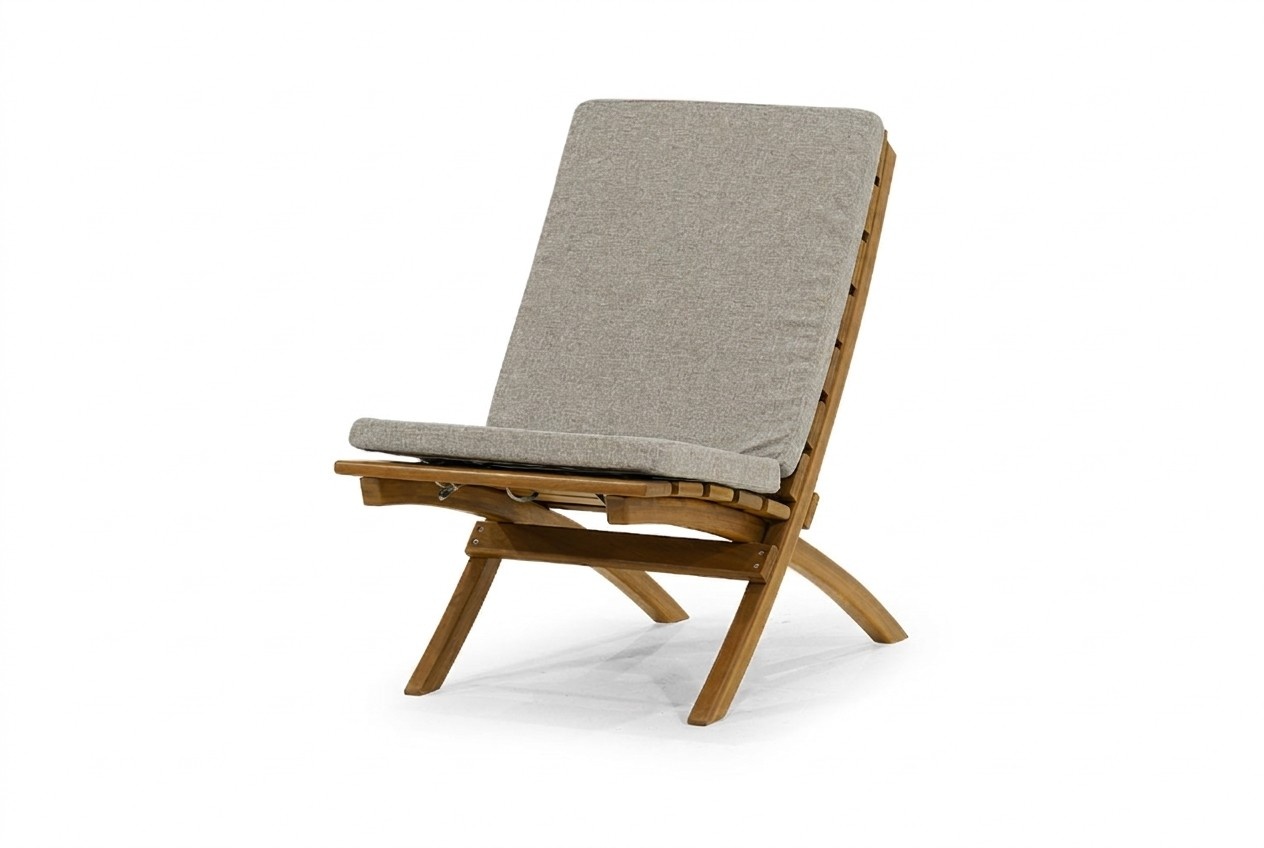 Braune Outdoor Holz Möbel Designer Terrassenmöbel Holzgestell Sessel Braune Outdoor Holz Möbel Designer Terrassenmöbel Holzgestell Sessel