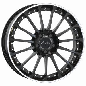 Breyton Magic CW Glanz black mit polierter Lippe Felge 8,5x19 - 19 Zoll 5x112 Lochkreis