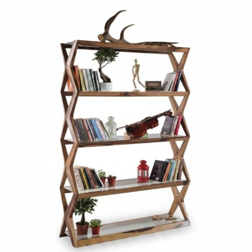 Bücherregal Modern Holz Regal Schrank Büro Designer Einrichtung Regale