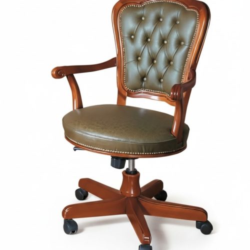 Bürostuhl Holz Chef Sessel Chesterfield Italien Möbel Braun Drehbar Neu Bürostuhl Holz Chef Sessel Chesterfield Italien Möbel Braun Drehbar Neu