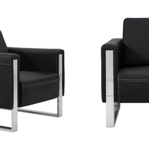 Buro Sessel 1-Sitzer Lounge Sessel Büromöbel Clubsessel Leder Sessel
