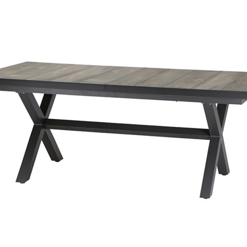 Siena Garden Sincro Ausziehtisch 200/260 x 100 anthrazit / washed grey Siena Garden Sincro Ausziehtisch 200/260 x 100 anthrazit / washed grey