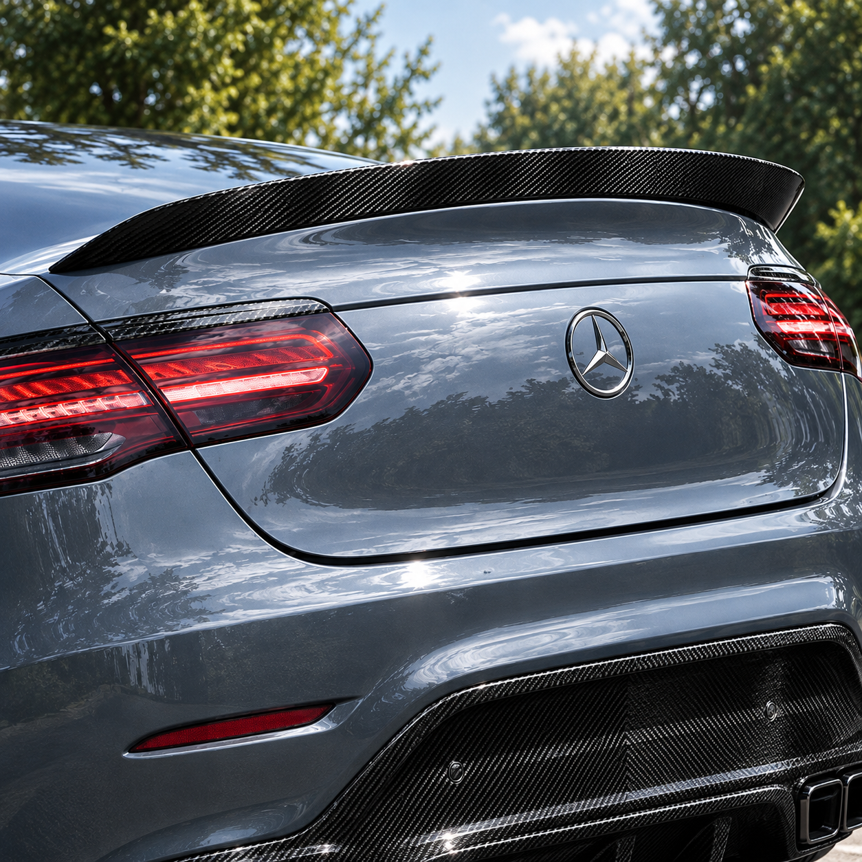 Carbon Heckspoiler für Mercedes-Benz GLC Coupe – MANHART