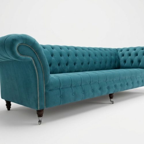 Chesterfield Couch xxl big sofa couchen samt leder textil polster sofas turkis Chesterfield Couch xxl big sofa couchen samt leder textil polster sofas turkis