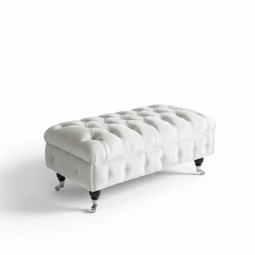Chesterfield Fußhocker Ottomane Hocker Klassisch Relax Sessel Bank Chesterfield Fußhocker Ottomane Hocker Klassisch Relax Sessel Bank