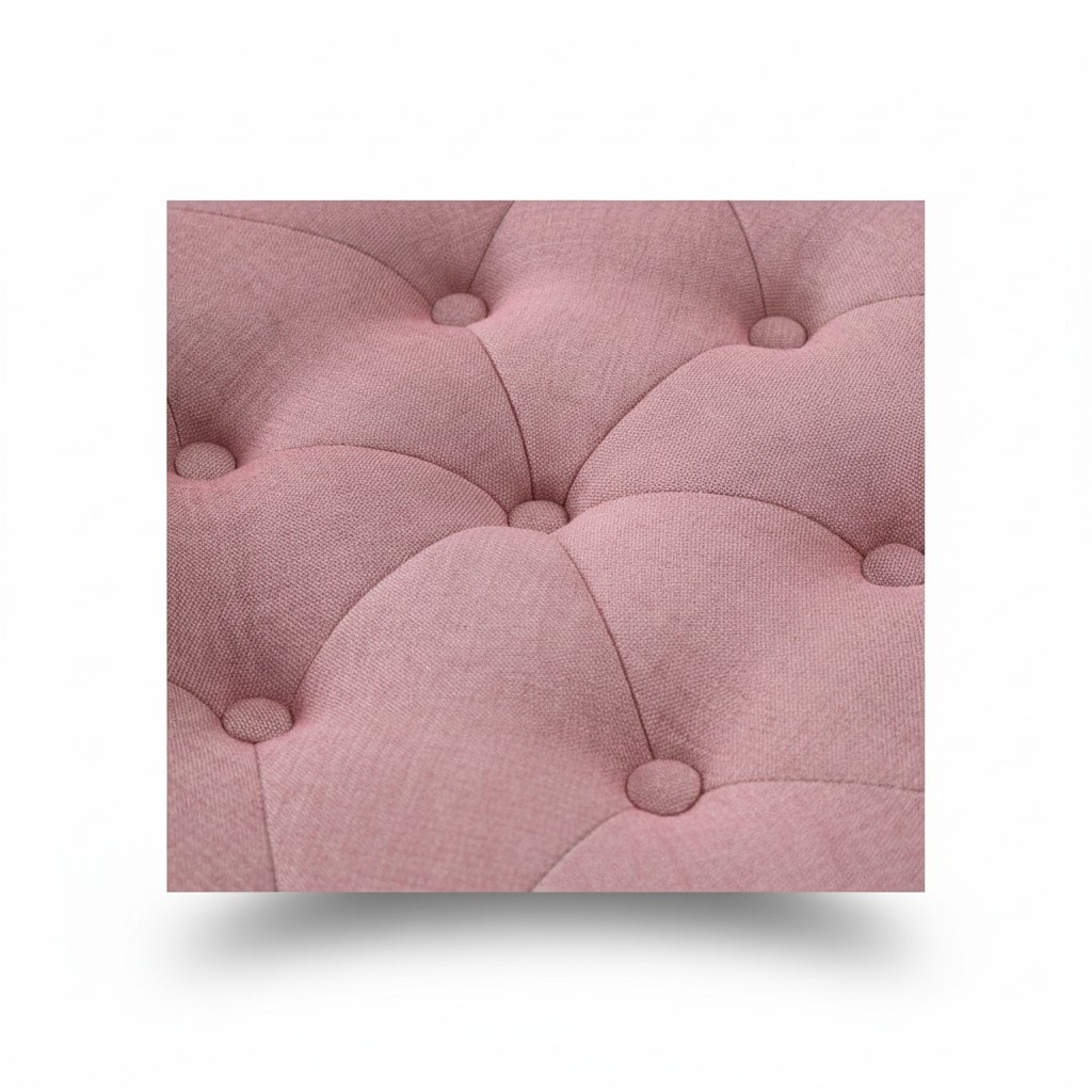 Chesterfield Hocker Rufo Fußhocker Sitzpouf Wohnzimmer Design Pufa Sitz Polster