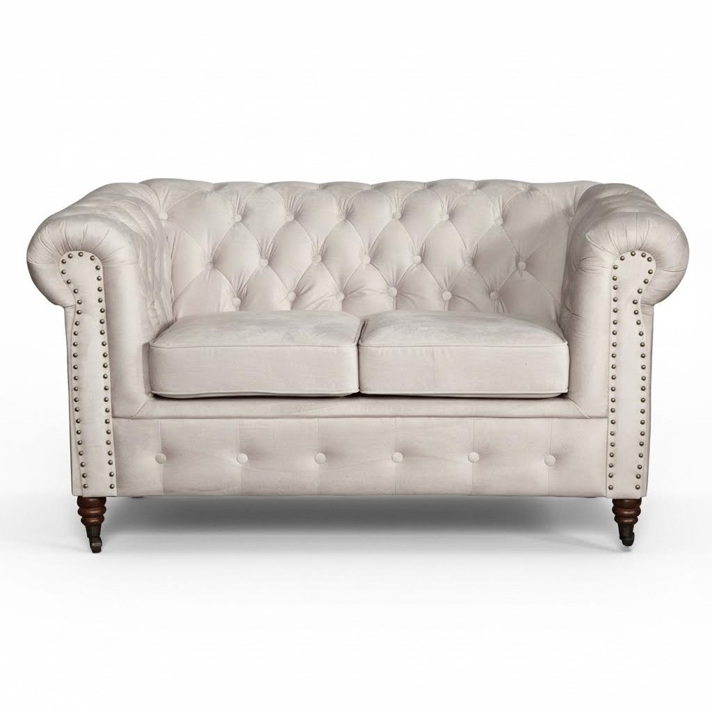 Chesterfield Oxford 2 Sitzer Couch Polster Sofas Couchen Neu