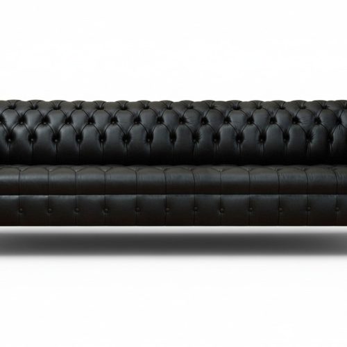 Chesterfield Wohnzimmer Sofa Viersitzer Couch Schwarz Designer Einrichtung Chesterfield Wohnzimmer Sofa Viersitzer Couch Schwarz Designer Einrichtung