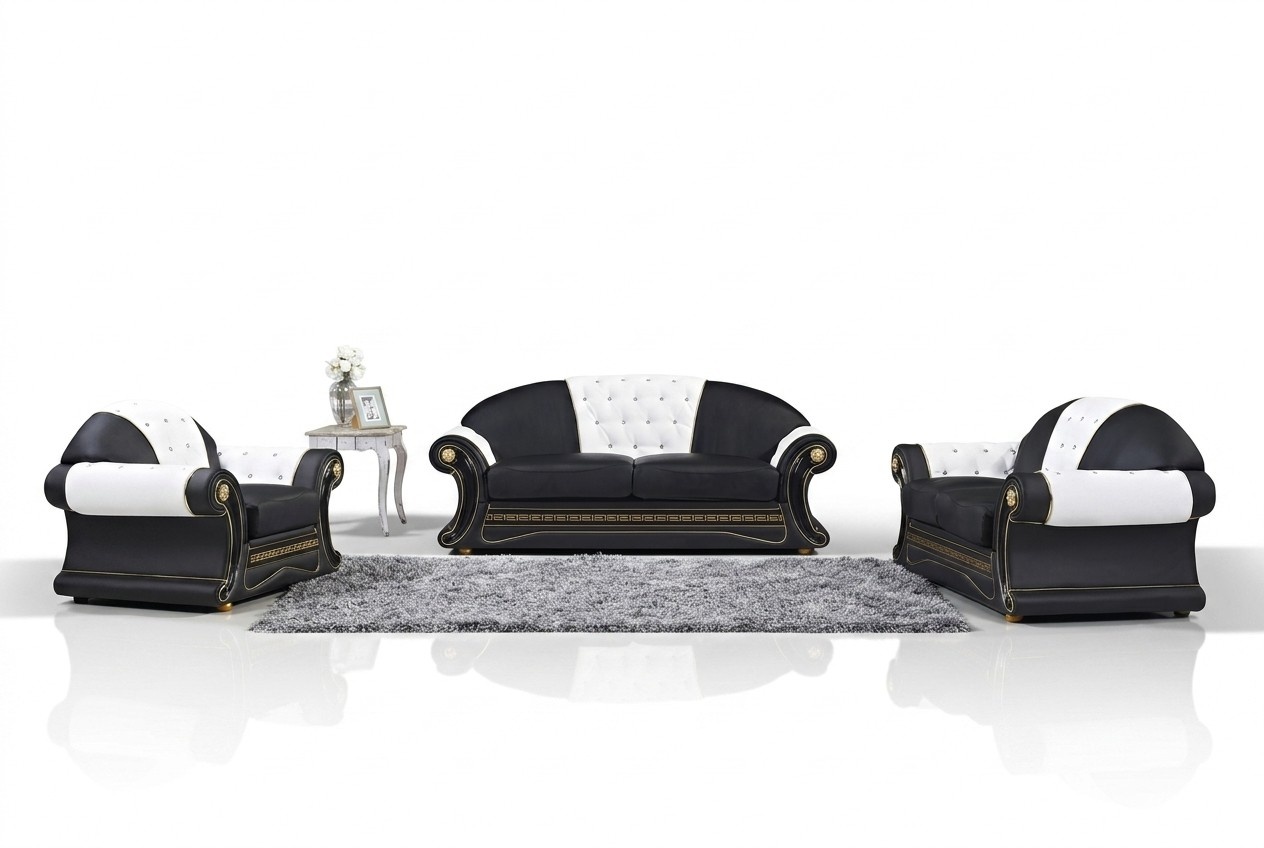 Couch Wohnlandschaft Garnitur Design Modern Sofa 6020 3+2 Sitzer Sofas Couch Wohnlandschaft Garnitur Design Modern Sofa 6020 3+2 Sitzer Sofas