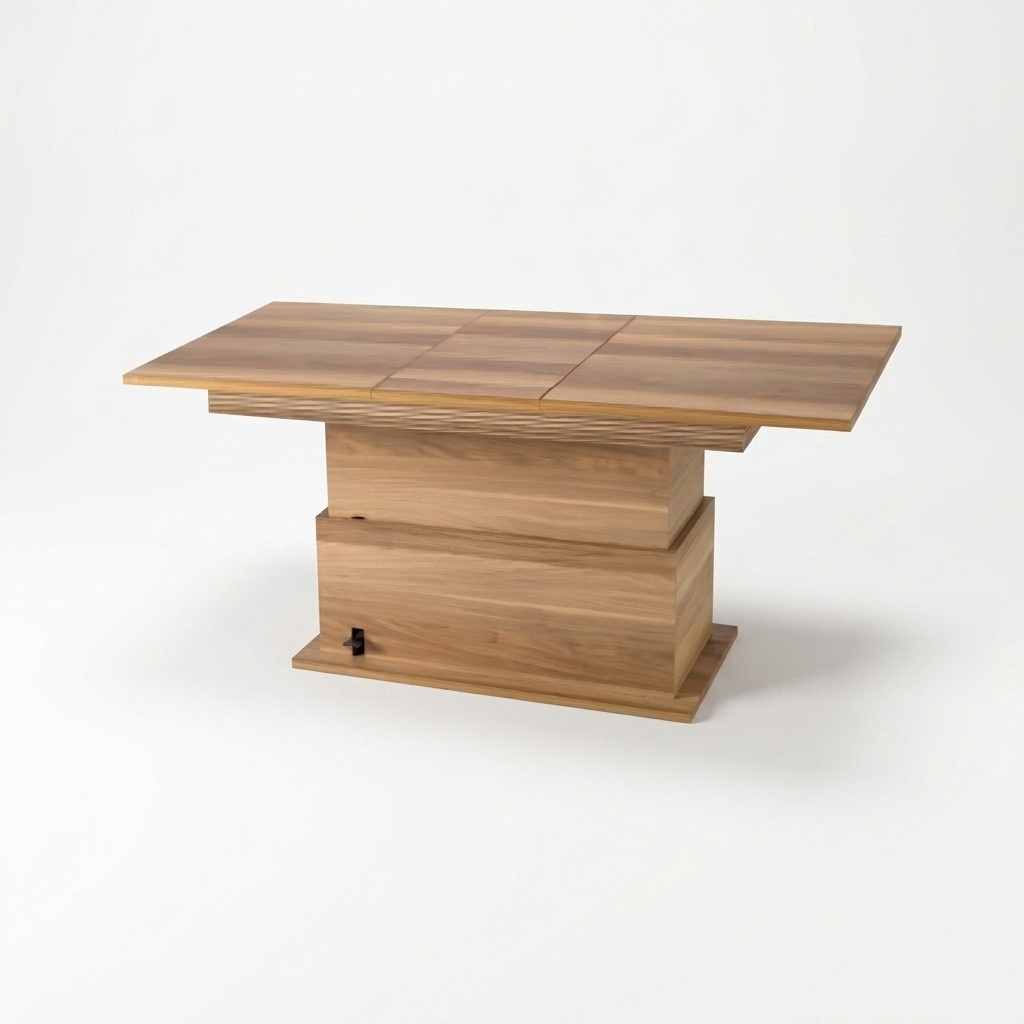 Couchtisch Ausziehbarer Esstisch Tisch Holz Braun Kaffeetisch Möbel Couchtisch Ausziehbarer Esstisch Tisch Holz Braun Kaffeetisch Möbel