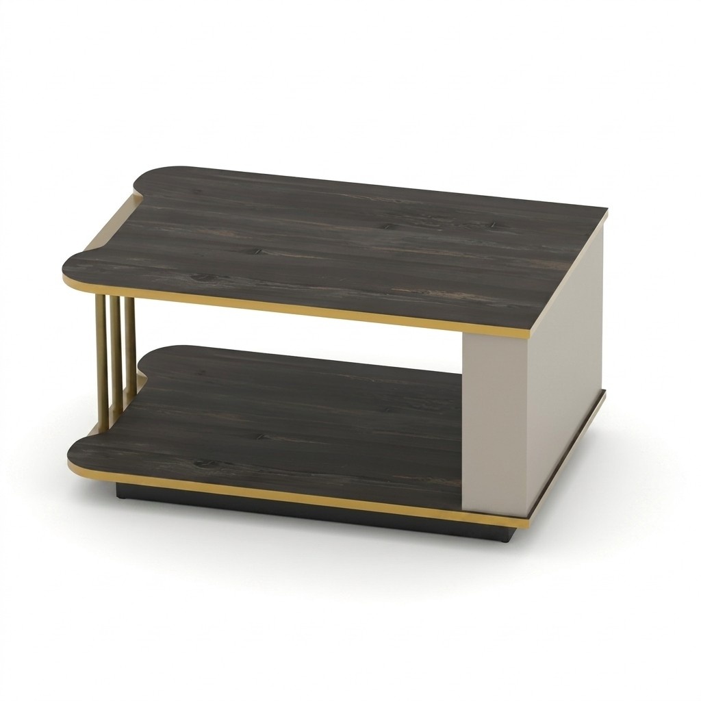 Couchtisch Beistelltisch Arbeitszimmer Tisch Sofatisch mit Regal Büromöbel Couchtisch Beistelltisch Arbeitszimmer Tisch Sofatisch mit Regal Büromöbel