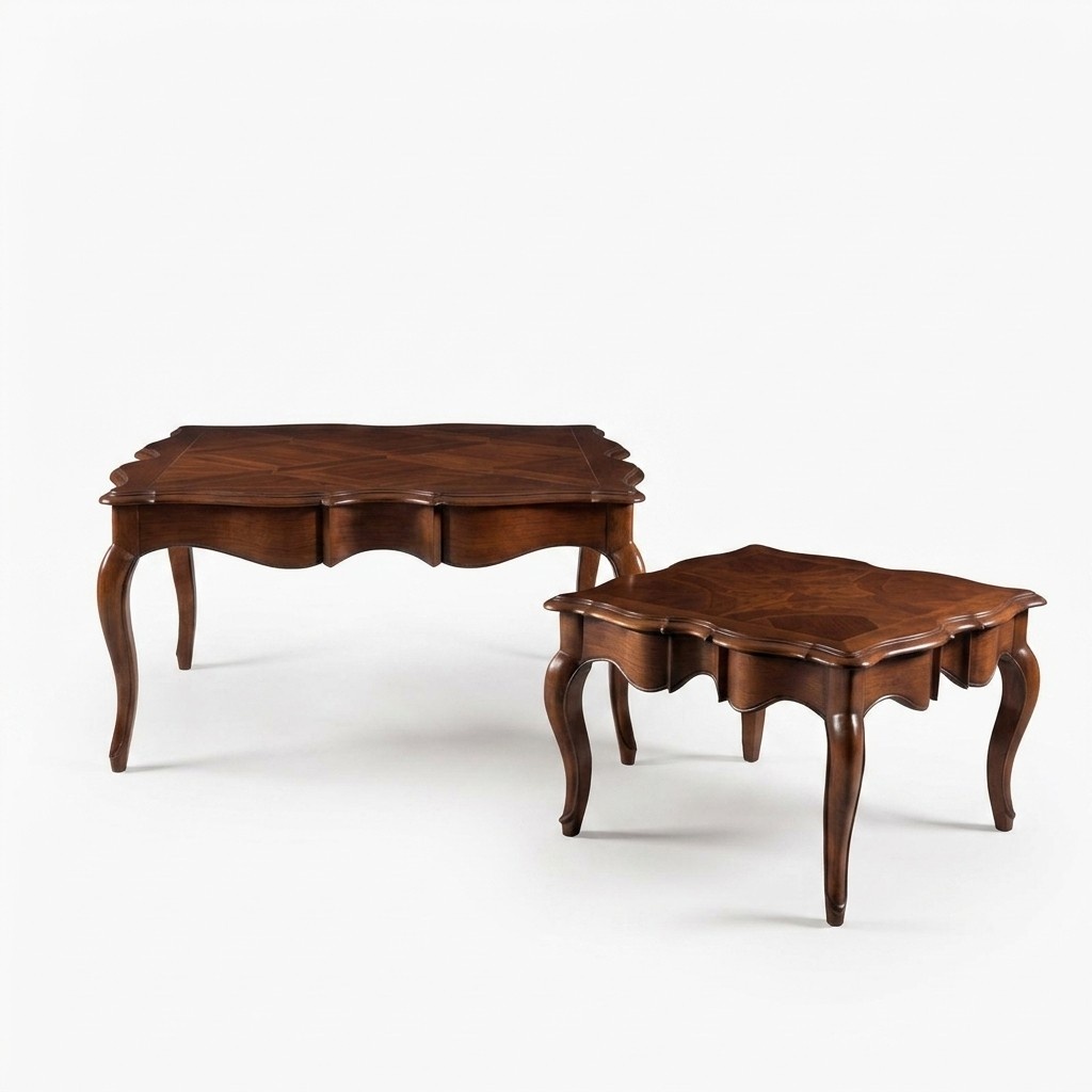 Couchtisch Wohnzimmer Möbel Couchtische Tisch Doppelte Tische Barock Rokoko Holz Couchtisch Wohnzimmer Möbel Couchtische Tisch Doppelte Tische Barock Rokoko Holz