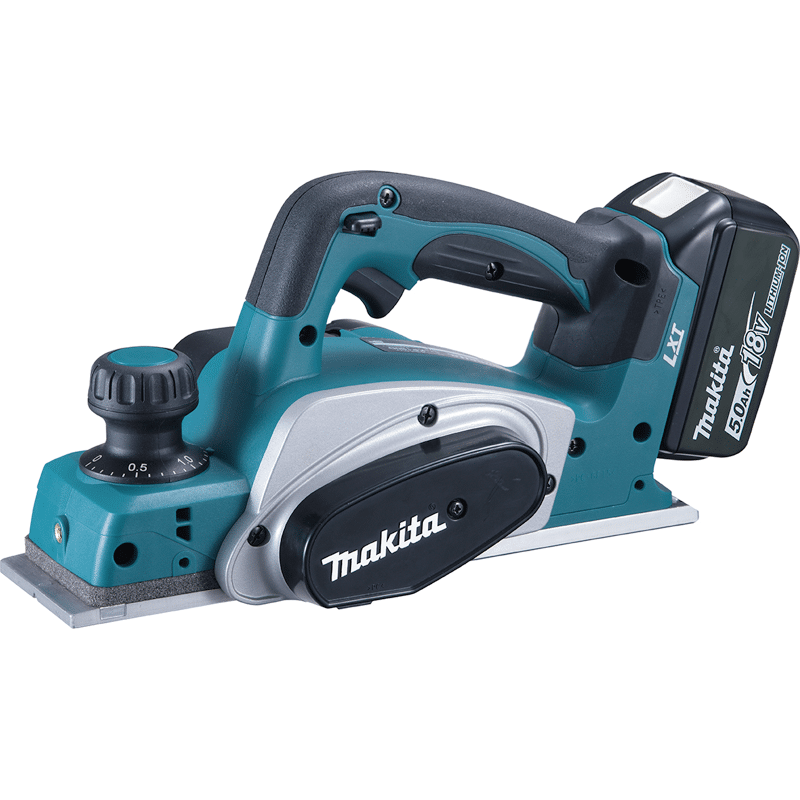 Akku-Hobel 18 V DKP180RTJ (2x 18V/ 5;0Ah)