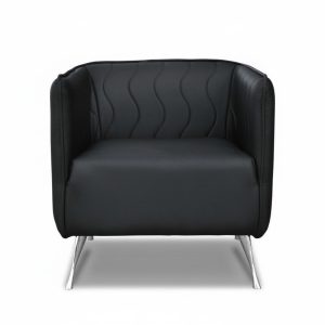 Design Luxus Sessel Chair Sofa 1 Sitzer Fernseh Lounge Chaise Sofa Leder Textil