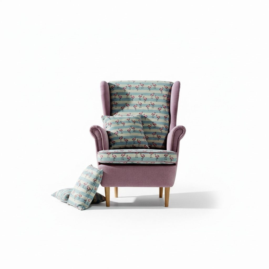 Design 1 Sitzer Relax Sessel Club Lounge Sofa Stuhl Fernseh Polster Couch Stoff