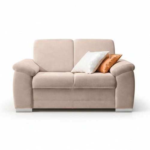 Design 2 Sitzer Relax Sofas Club Lounge Sofa Textil Polster Couch Stoff Couchen