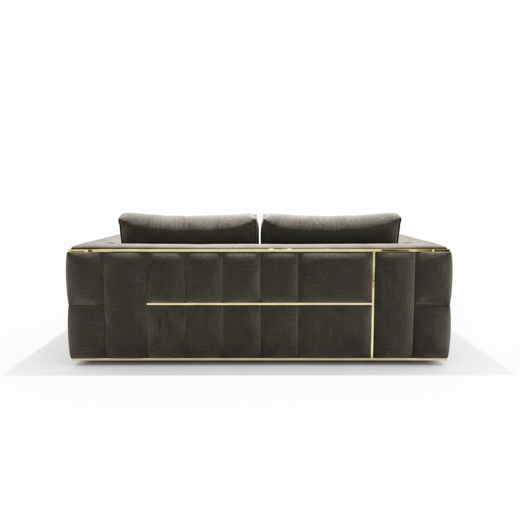 Design Couch Dreisitzer Polster Sofas Stoff Modern 3 Sitzer Couchen Samt Metall Design Couch Dreisitzer Polster Sofas Stoff Modern 3 Sitzer Couchen Samt Metall