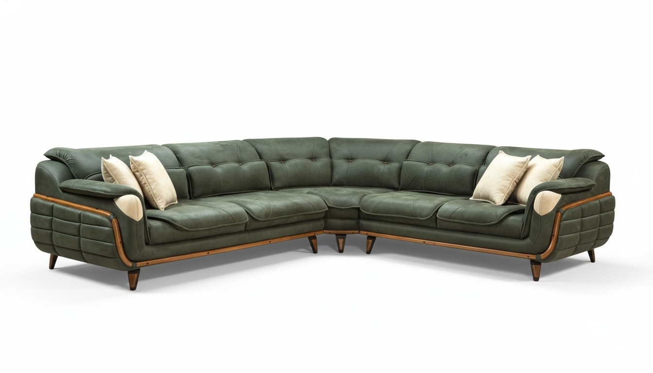 Design Ecksofa L-Form Couch Polsterung Luxus Wohnzimmer Soft Style Design Ecksofa L-Form Couch Polsterung Luxus Wohnzimmer Soft Style