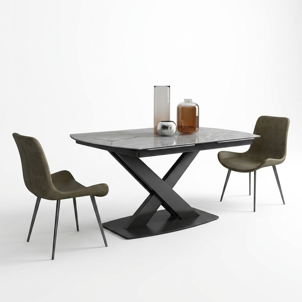 Design Esszimmer Gruppe Tisch + 2 Stühle Sitz Polster Garnitur Tische Lehn Design Esszimmer Gruppe Tisch + 2 Stühle Sitz Polster Garnitur Tische Lehn