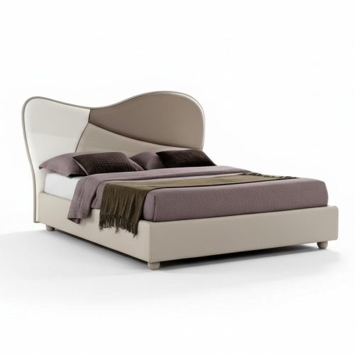 Design Luxus Doppel Hotel Betten Schlafzimmer Modern Holz Möbel Bett Polster Neu
