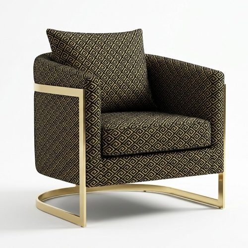 Design Sessel Luxus Klassische Modern Lehn Textil 1 Sitzer Möbel Einsitzer Sofa Design Sessel Luxus Klassische Modern Lehn Textil 1 Sitzer Möbel Einsitzer Sofa