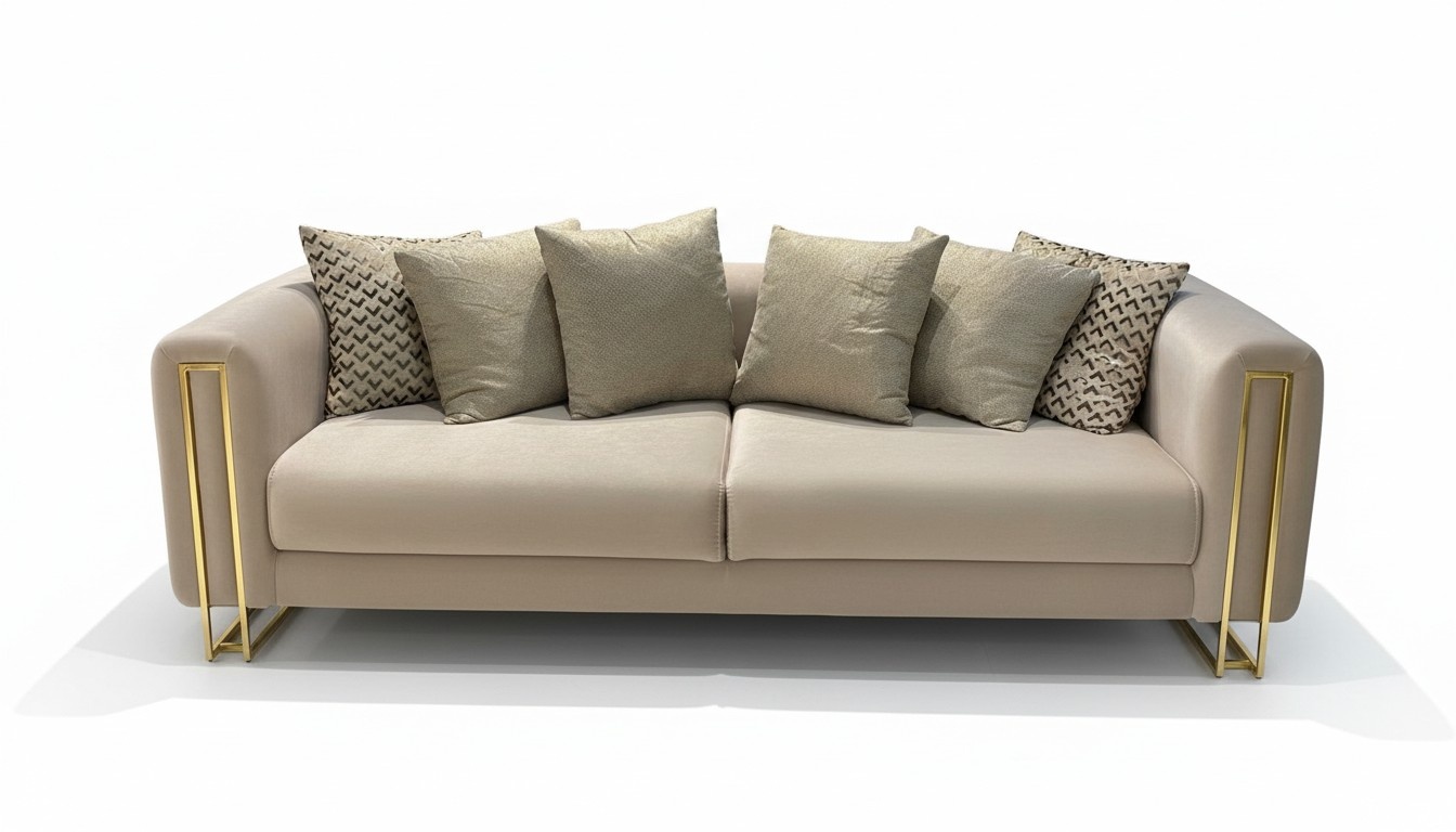 Design Sofa Moderne 3er Sitz Zimmer Möbel Grau Sofas Dreisitzer Couch Polster Design Sofa Moderne 3er Sitz Zimmer Möbel Grau Sofas Dreisitzer Couch Polster