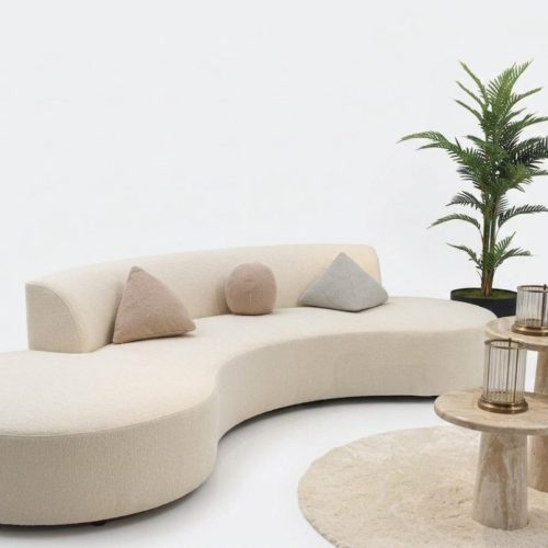 Design Wohnzimmer Set Sofa Viersitzer mit 2x Couchtische Luxus Möbel