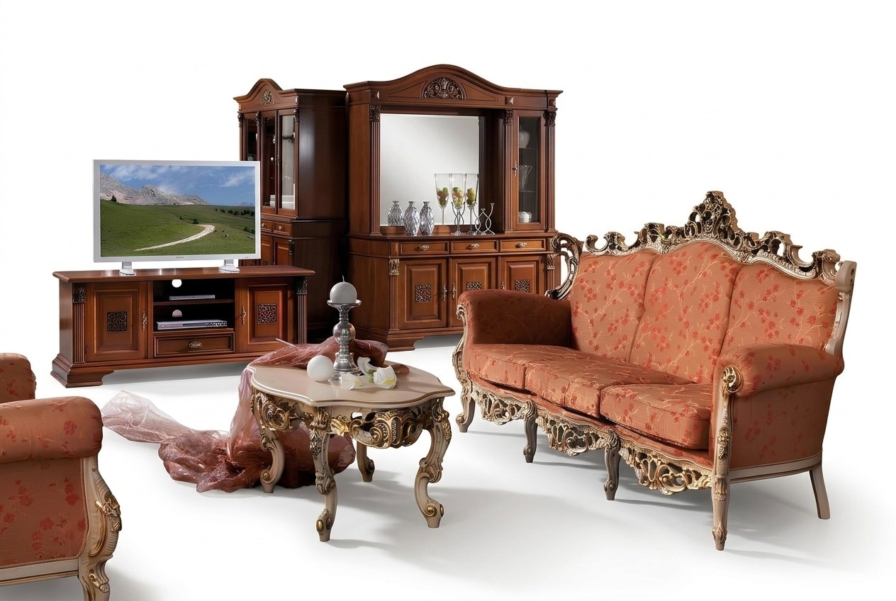 Designer 311 Sitzer Sofagarnitur Couch Set Sitz Polster Italienische Möbel Sofa Massivholz Designer 311 Sitzer Sofagarnitur Couch Set Sitz Polster Italienische Möbel Sofa Massivholz