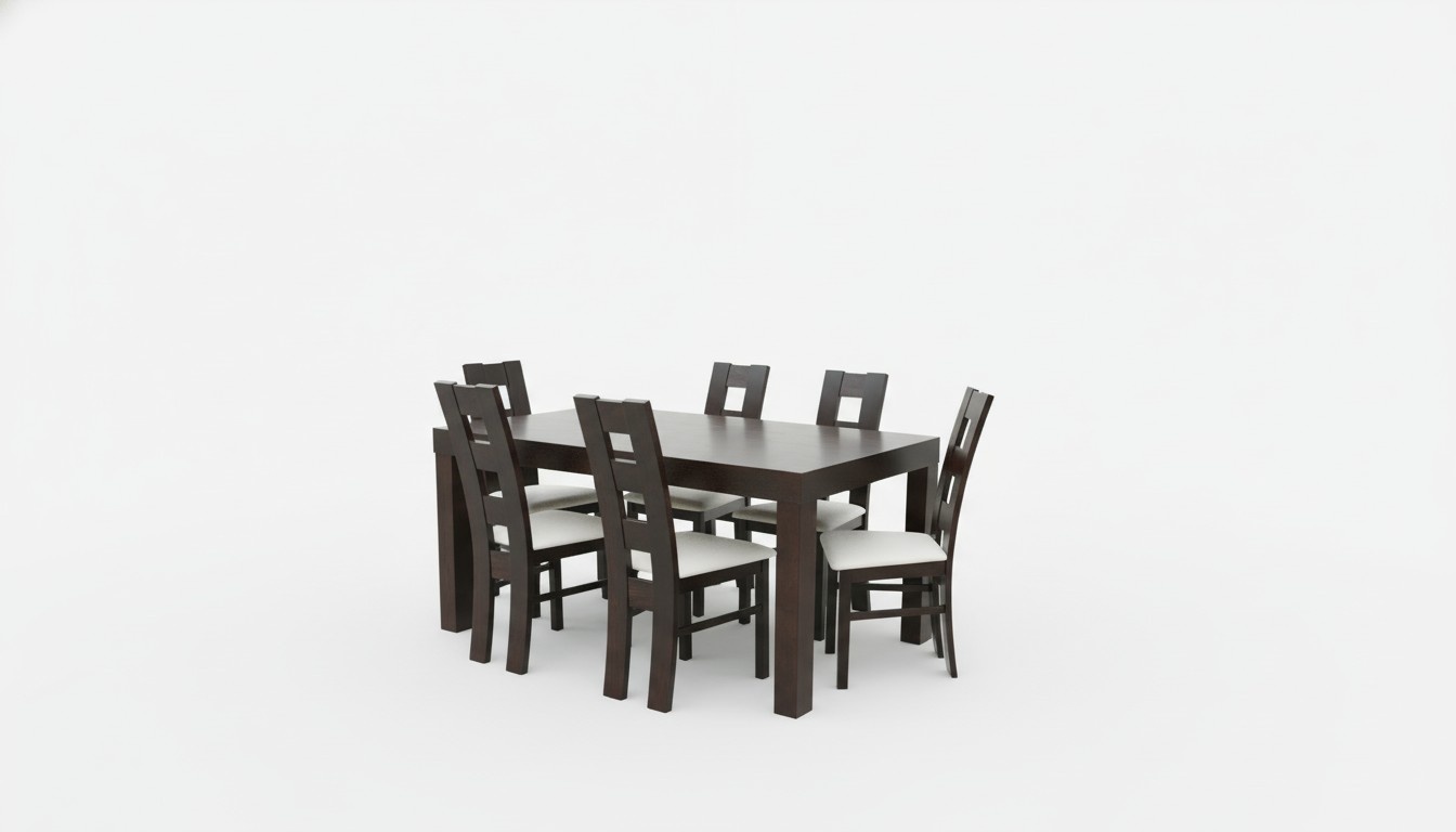 Designer Tisch + 6 Stühle Dekor Garnituren Komplett Wohnzimmer Esszimmer Designer Tisch + 6 Stühle Dekor Garnituren Komplett Wohnzimmer Esszimmer