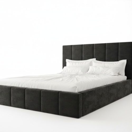 Doppelbett Luxus Samt Textil Bett Doppel Schlafzimmer Design 160x200cm Doppelbett Luxus Samt Textil Bett Doppel Schlafzimmer Design 160x200cm