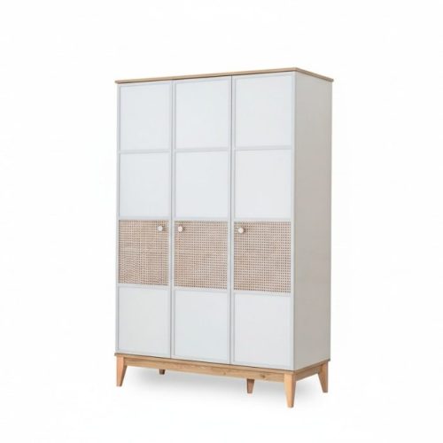 Dreitüriger Designer Holzschrank Kinderzimmer Exklusiver Kleiderschrank Dreitüriger Designer Holzschrank Kinderzimmer Exklusiver Kleiderschrank
