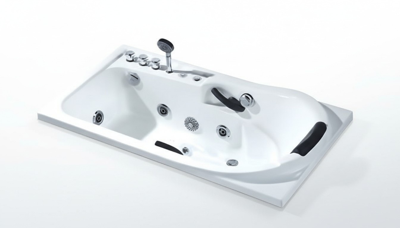Einbauwanne Whirlwanne Hydromassagewanne Luxuswanne Komfortwanne 170x85 cm Einbauwanne Whirlwanne Hydromassagewanne Luxuswanne Komfortwanne 170x85 cm