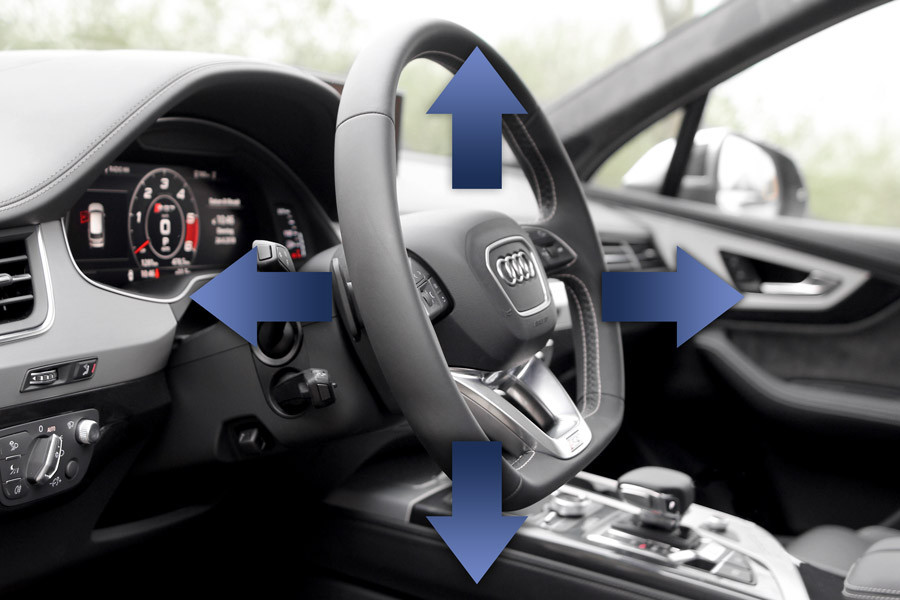 Elektrisch verstellbare Lenksäule für Audi Q7 4M Elektrisch verstellbare Lenksäule für Audi Q7 4M