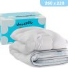 Cloudpillo 4-Jahreszeiten-Bettdecke - 3D Air Mesh - 260x220 cm - 30 Tage Probeschlafen - Doppel-Bettdecke - Sommer-Bettdecke & Winter-Bettdecke Cloudpillo 4-Jahreszeiten-Bettdecke - 3D Air Mesh - 260x220 cm - 30 Tage Probeschlafen - Doppel-Bettdecke - Sommer-Bettdecke & Winter-Bettdecke