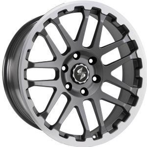 Etabeta COMBAT Anthr. matt lip + cap pol. Felge 9x20 - 20 Zoll 6x120 Lochkreis