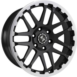 Etabeta COMBAT Black matt lip + cap pol. Felge 9x20 - 20 Zoll 6x120 Lochkreis